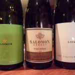 Wines tasted at Gruner Veltliner tasting Hahndorf Hill August 2014